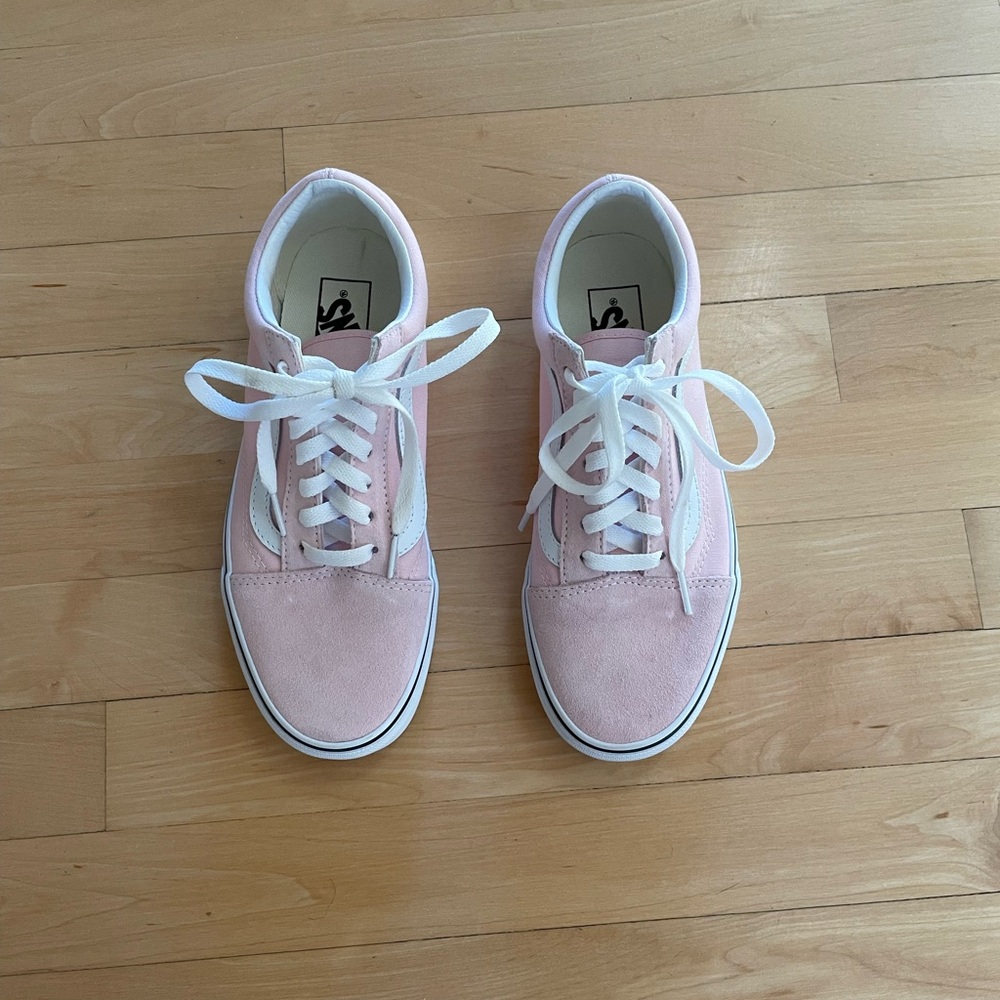 Pink Vans Old Skool Shoes